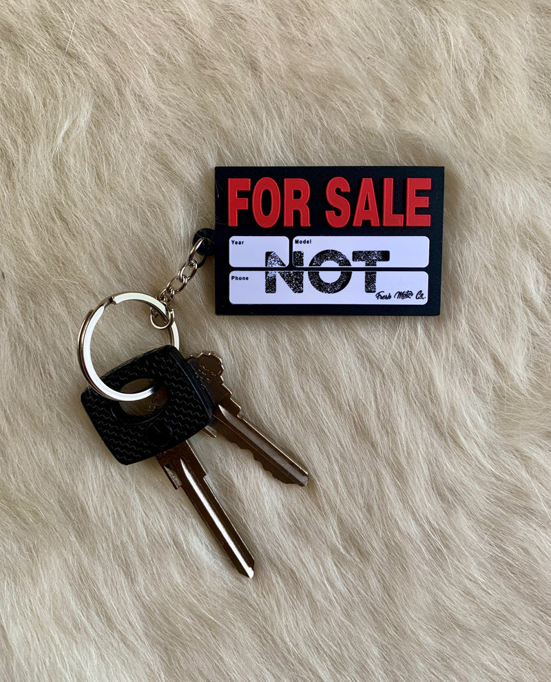NOT FOR SALE KEYCHAIN